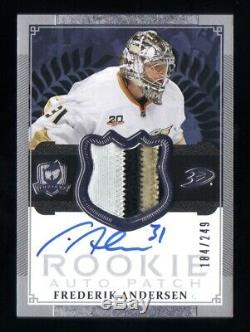 2013 /2014 FREDERIK ANDERSEN Exquisite The Cup Autograph Rookie Auto RC /249 RPA