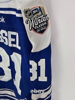 2014 Winter Classic Toronto Maple Leafs Phil Kessel Jersey Blue Size 52