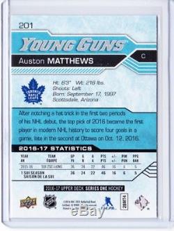 2016-17 Auston Matthews Young Guns! Toronto Maple Leafs