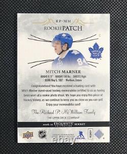 2016-17 Mitch Marner Rookie Exquisite Collections Patch /299 Toronto