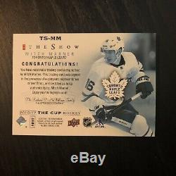 2016-17 Mitch Marner The Cup The Show Rookie Auto Card! Rare