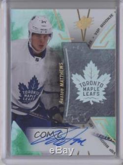 2016-17 SPx #VIP-AM Rookie Auston Matthews Toronto Maple Leafs Auto Hockey Card