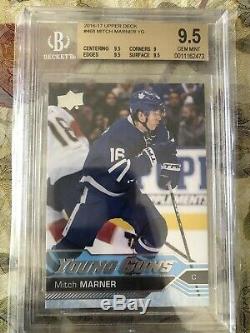 2016-17 Series Two Mitch Marner Young Guns Upper Deck Rookie RC BGS 9.5