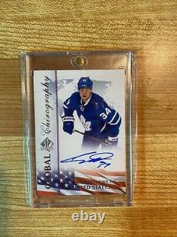 2016-17 Sp Authentic Auston Matthews Global Chirography Auto Rookie Maple Leafs