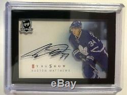 2016-17 The Cup Auston Matthews The Show Autograph Rookie VERY RARE
