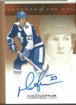 2016-17 The Cup Legends of the NHL Signatures Booklet TORONTO MAPLE LEAFS 5/9