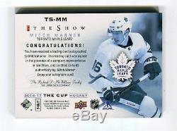 2016-17 The Cup The Show Autographs #TSMM Mitch Marner Group D RC