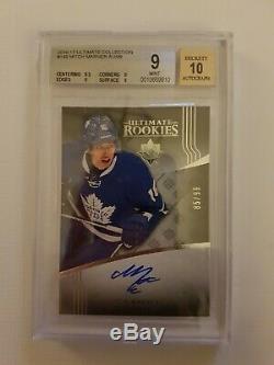 2016-17 ULTIMATE AUTO ROOKIE BGS 9 MINT MITCH MARNER SP RC S#'d85/99 CARD#149