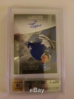 2016-17 ULTIMATE AUTO ROOKIE BGS 9 MINT MITCH MARNER SP RC S#'d85/99 CARD#149