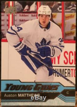 2016-17 Upper Deck Auston Matthews Young Guns Rookie Card #201 RC Maple Leafs