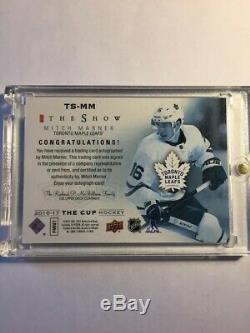 2016-17 Upper Deck The Cup Mitch Marner The Show Rookie Auto