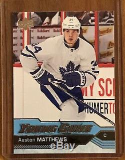 2016-17 Upper Deck Young Guns Auston Matthews Rookie #201 Toronto Maple Leafs RC