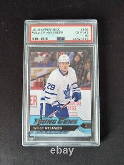 2016-17 Upper Deck Young Guns William Nylander PSA 10 GEM MT Rookie Card Hockey