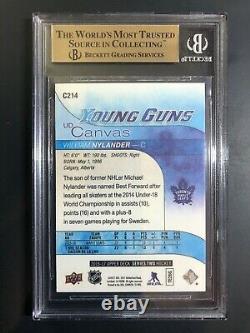 2016-17 William Nylander Young Guns Canvas Rookie BGS 9.5