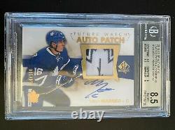 2016 Mitch Marner SP authentic Rookie Materials Jersey Patch auto /100 BGS 8.5