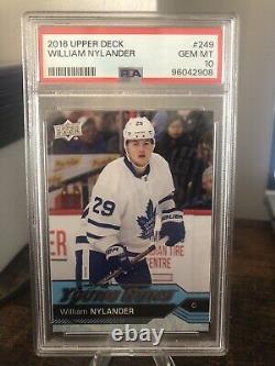 2016 Upper Deck Series 1 William Nylander Young Guns PSA 10