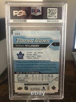 2016 Upper Deck Series 1 William Nylander Young Guns PSA 10