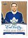 2017-18 Toronto Maple Leafs Centennial Maple Leaf Mark Autograph Red Kelly A Sp