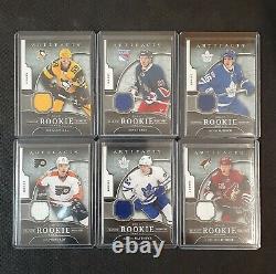 2017-18 UD Artifacts Year One Rookie Sweaters Set 10 Cards Auston Matthews