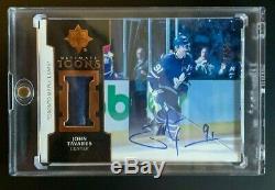 2018-19 Ultimate Collection Icons Patch Auto John Tavares /25