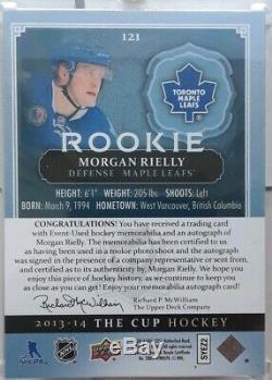 7 Breaks Sick /44 Morgan Rielly The Cup Rookie Rpa Gold Patch Jersey Auto 13 14