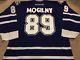Alexander Mogilny 01'02 Blue Toronto Maple Leafs Nhl Game Worn Used Jersey Coa