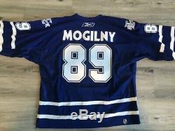 ALEXANDER MOGILNY Toronto Maple Leafs Vintage Reebok MiC Hockey Jersey Size 58