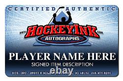 ALLAN STANLEY Signed Toronto Maple Leafs Puck HOF 81 (Exact Photo) 00419
