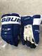 Auston Matthews Pro Stock Bauer Nexus 1n Hockey Gloves Toronto Maple Leafs