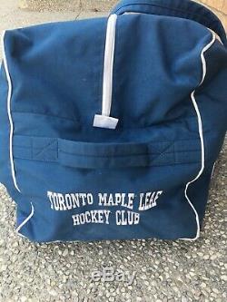 AUSTON MATTHEWS PRO STOCK Toronto Maple Leafs JRZ Hockey Bag