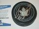 Auston Matthews Signed Toronto Maple Leafs 100 Official Game Puck With Beckett Coa