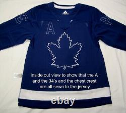 AUSTON MATTHEWS size 56 = XXL Toronto Maple Leafs ADIDAS Jersey PRO CUSTOM home