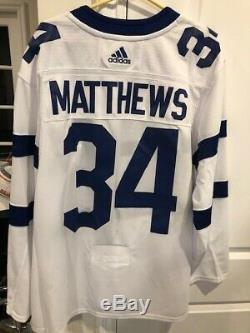 AUTHENTIC Toronto Maple Leafs Auston Matthews Stadium Series Adizero Jersey 56