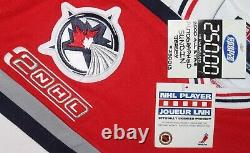 AUTOGRAPHED BNWT CCM 2000 NHL All Star #13 Mat Sundin World Jersey LARGE
