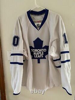 Alex Steen Toronto Maple Leafs 2007-08 Game Used Jersey Signed Autograph Bas