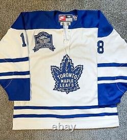 Alyn McCauley Nike Authentic Size 56 With Maple Leaf Gardens Size 56 NHL Jersey