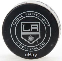 Andreas Johnsson Toronto Maple Leafs GU Goal Puck from 11/13/18 @ LA Kings