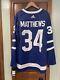 Auston Matthews Signed Toronto Maple Leafs 60 Goals 4/26/22 Fanatics Coa #3/60