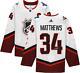 Auston Matthews Autographed 2022 Nhl All-star Game White Adidas Authentic Jersey