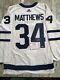 Auston Matthews Autographed Signed Jersey Authentic Adidas Auto Leafs Fanatics