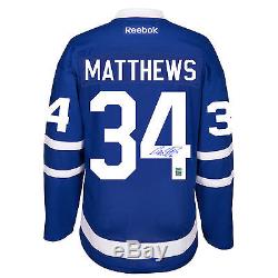 Auston Matthews Autographed Signed Toronto Maple Leafs Jersey