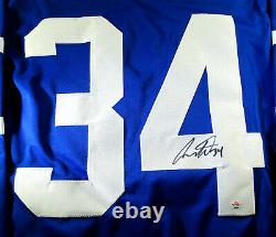 Auston Matthews / Autographed Toronto Maple Leaves Custom Hockey Jersey / Coa