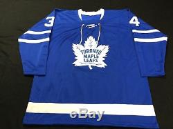 Auston Matthews Hand Signed Autographed Toronto Maple Leafs Custom XL Jersey Coa