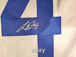 Auston Matthews Hand Signed/Autographed Toronto Maple Leafs Hockey Jersey COA#34