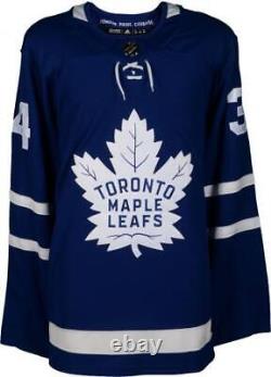 Auston Matthews Maple Leafs Autographed Blue Adidas Authentic Jersey