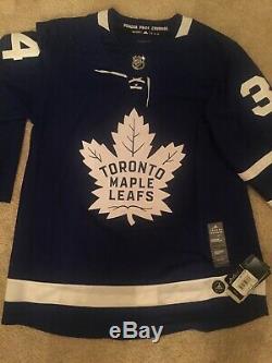 Auston Matthews Maple Leafs Autographed Blue Adidas Authentic Jersey Fanatics