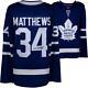 Auston Matthews Maple Leafs Autographed Fanatics Breakaway Jersey Fanatics