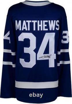 Auston Matthews Maple Leafs Autographed Fanatics Breakaway Jersey Fanatics