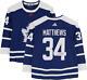 Auston Matthews Maple Leafs Signed 2022-23 Reverse Retro Adidas Authentic Jersey