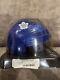 Auston Matthews Maple Leafs Signed Blue Mini Helmet Fanatics